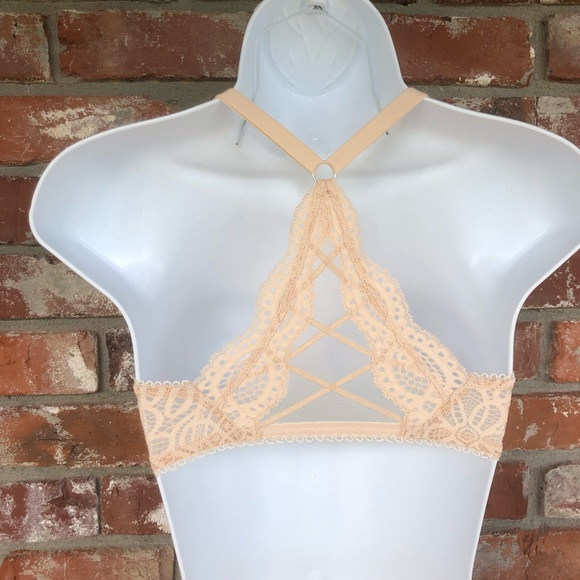 Victoria Secret NWT nude lace bra size 32DD - Picture 2 of 8